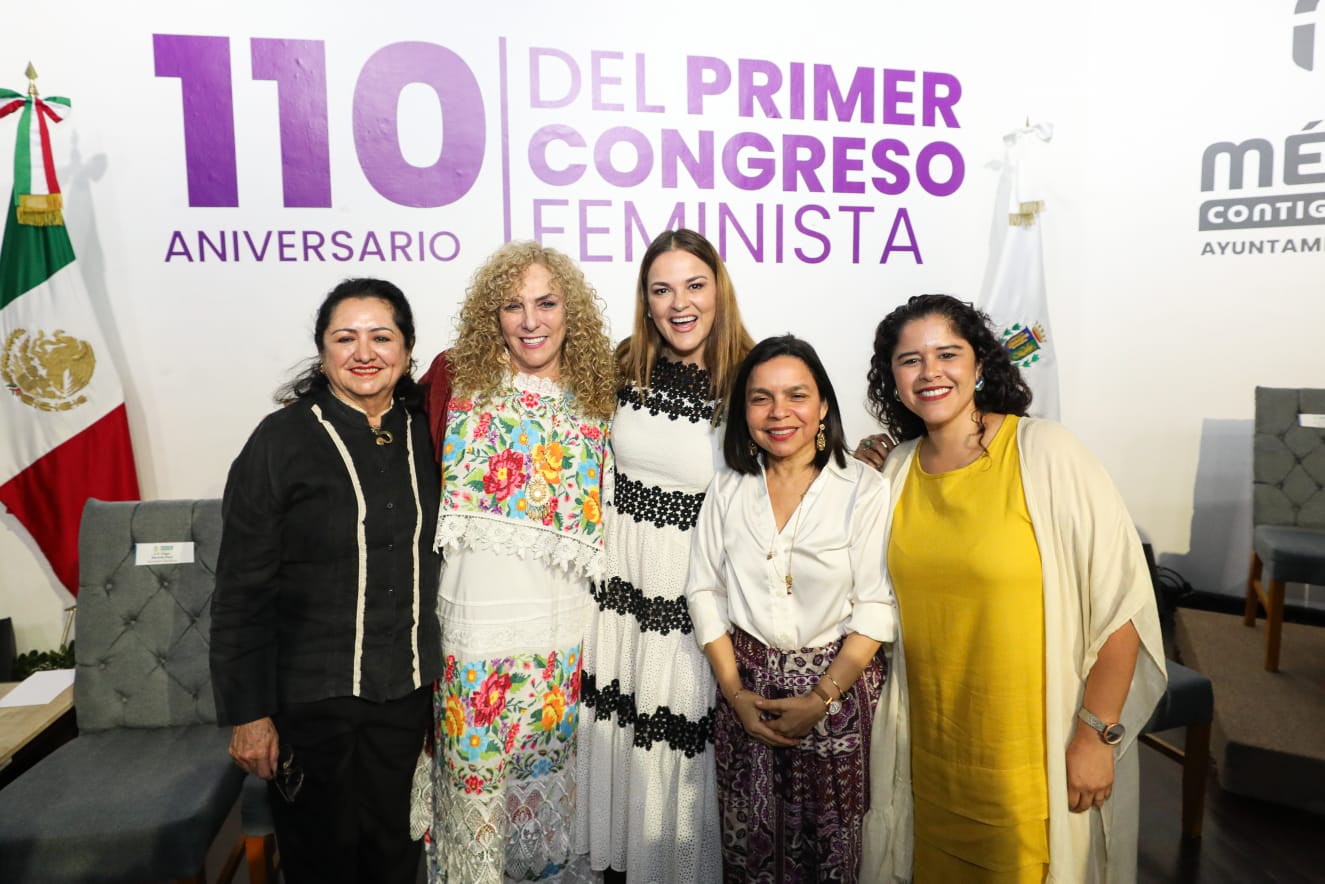 110 aniversario del primer Congreso Feminista destaca legado político de mujeres