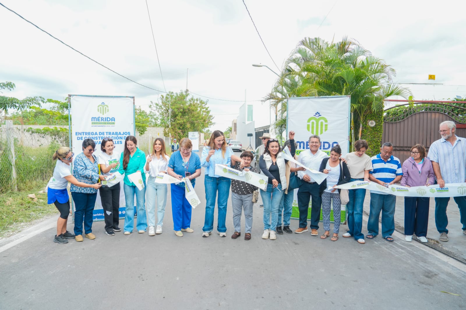 Comisaría de Cholul concentra 34 calles intervenidas por el Ayuntamiento de Mérida