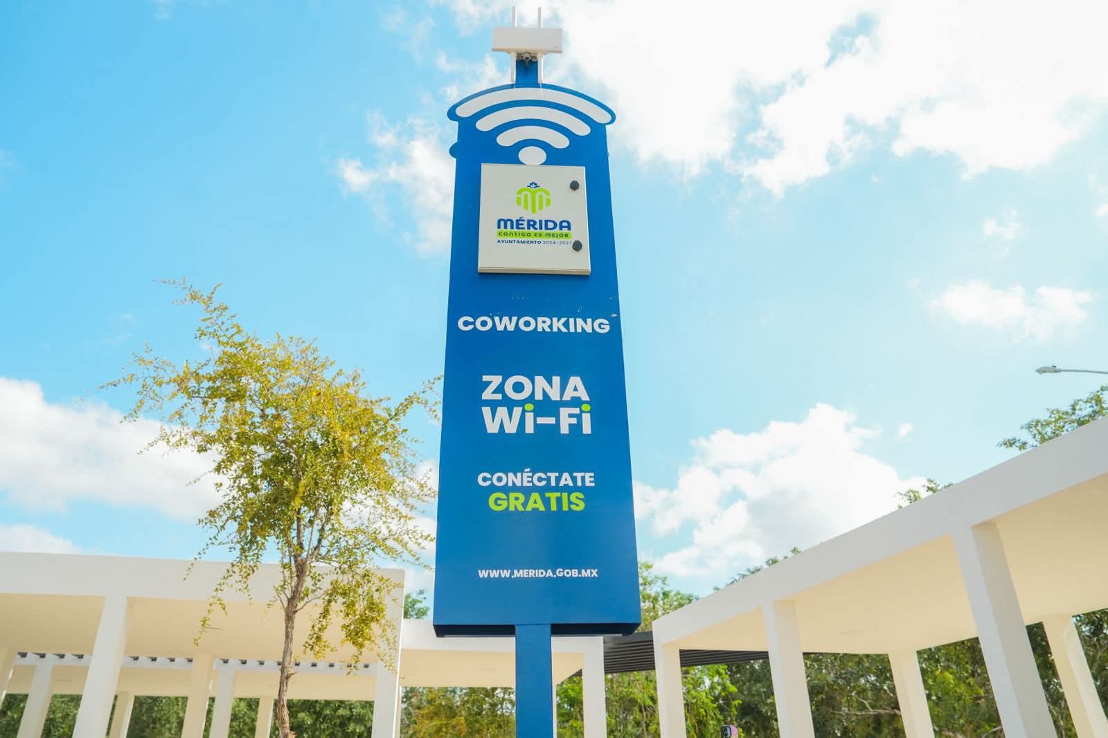 Parque Los Héroes VI incorpora coworking e internet público en Mérida