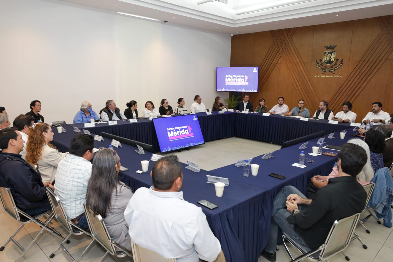 Programa de desarrollo urbano avanza en Mérida con visión al 2050