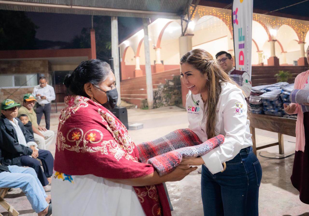 Entrega de cobertores