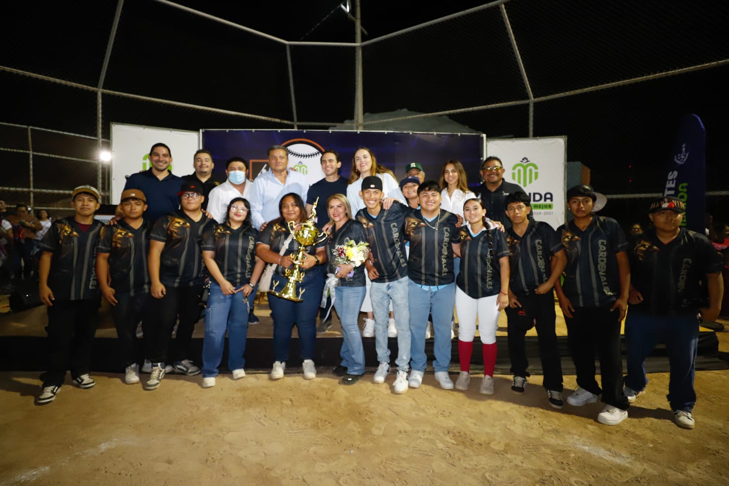 Liga Meridana Infantil y Juvenil inaugura torneo con 59 equipos en Mérida