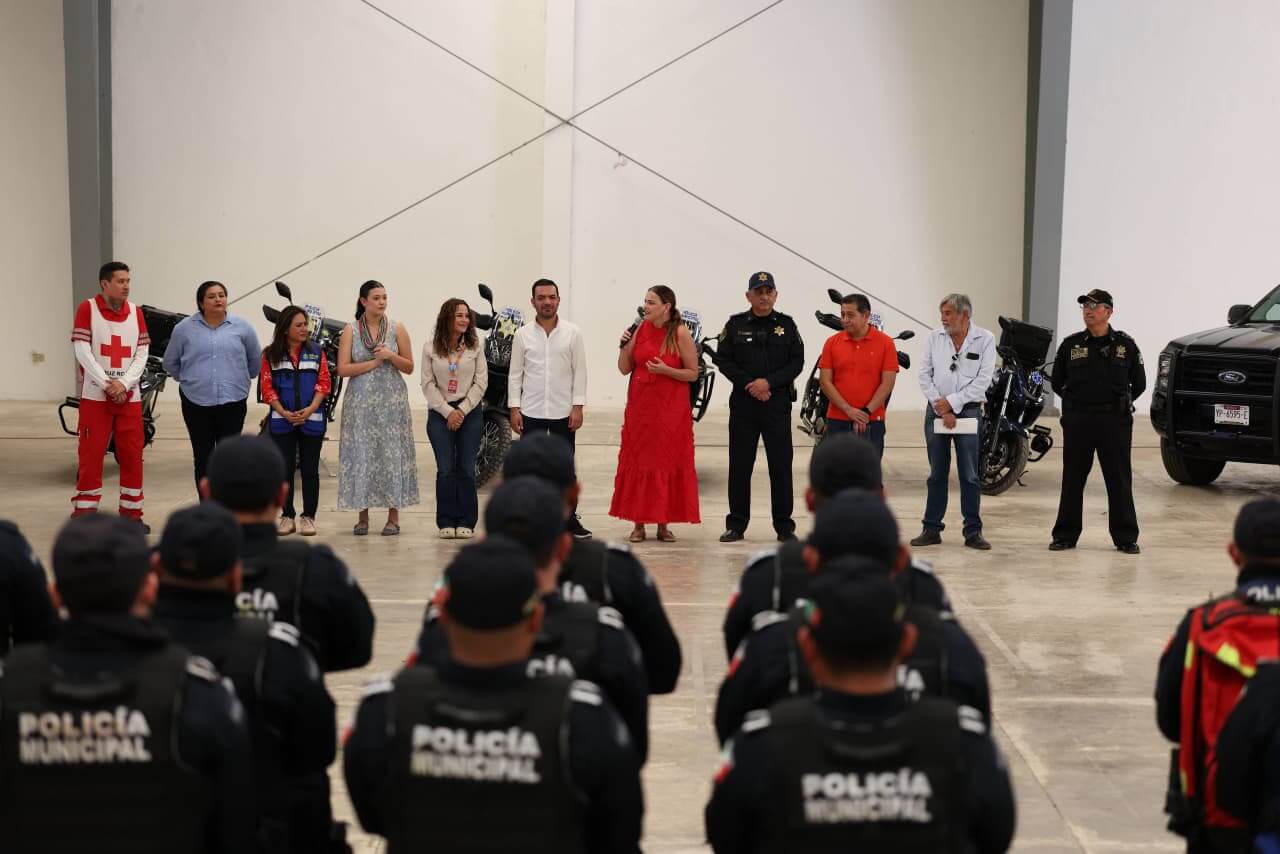 Seguridad en Carnaval de Mérida coordina vigilancia y control en Plaza Carnaval