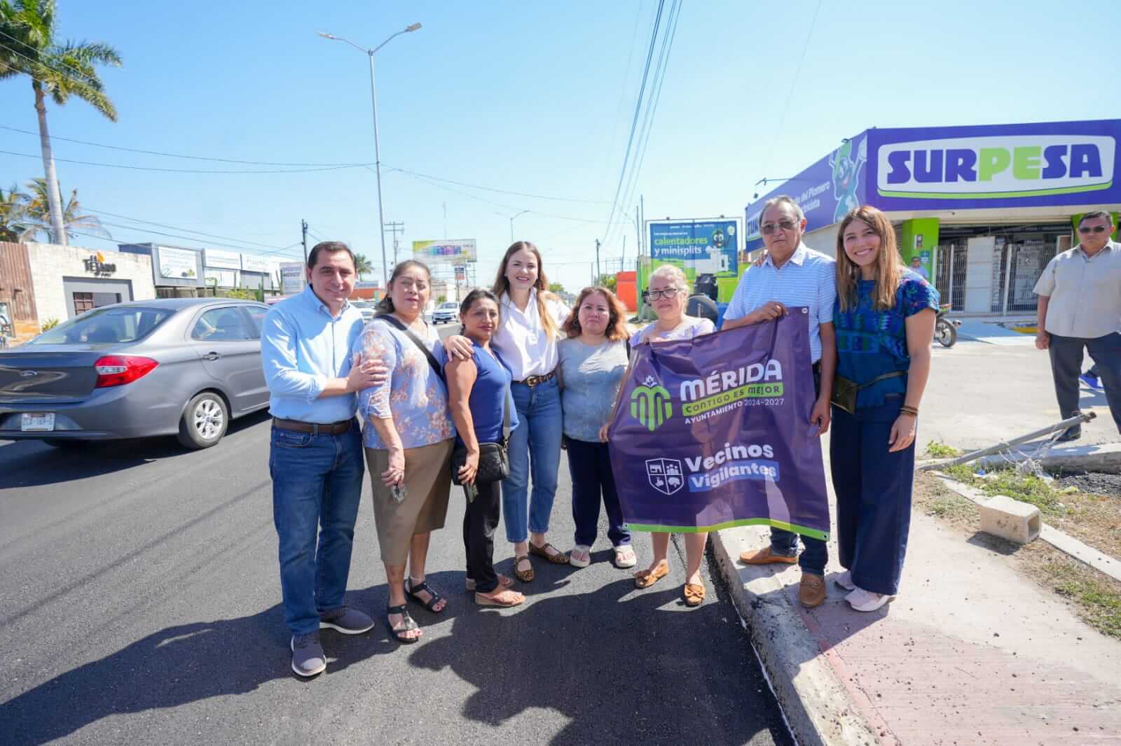 Santa María Chuburná concentra obras viales y construcción de 40 pozos