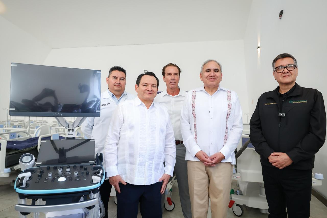 Equipamiento médico avanzado fortalece Hospital Regional de Alta Especialidad en Yucatán