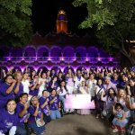 Campaña Mujeres por Mérida inicia con iluminación del Palacio Municipal