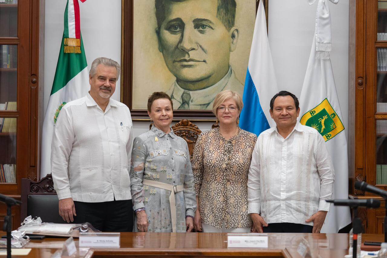 Cooperación Yucatán Rusia abre agenda de intercambio académico y turístico