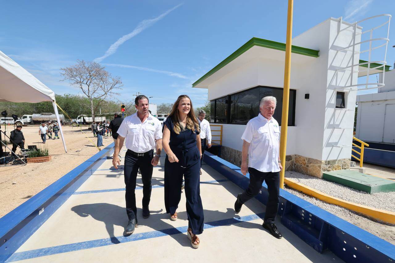 Red Ambiental Mérida opera segunda báscula en relleno sanitario municipal