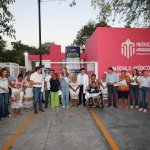 Maratón de obras en Caucel avanza con repavimentación y módulos médicos
