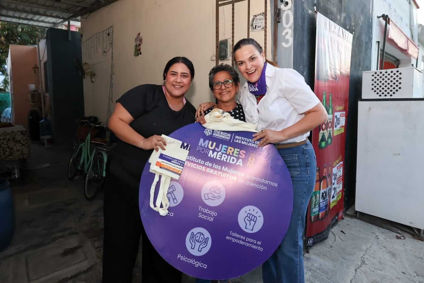 8M en Mérida informa Ayuntamiento acciones y programas para mujeres