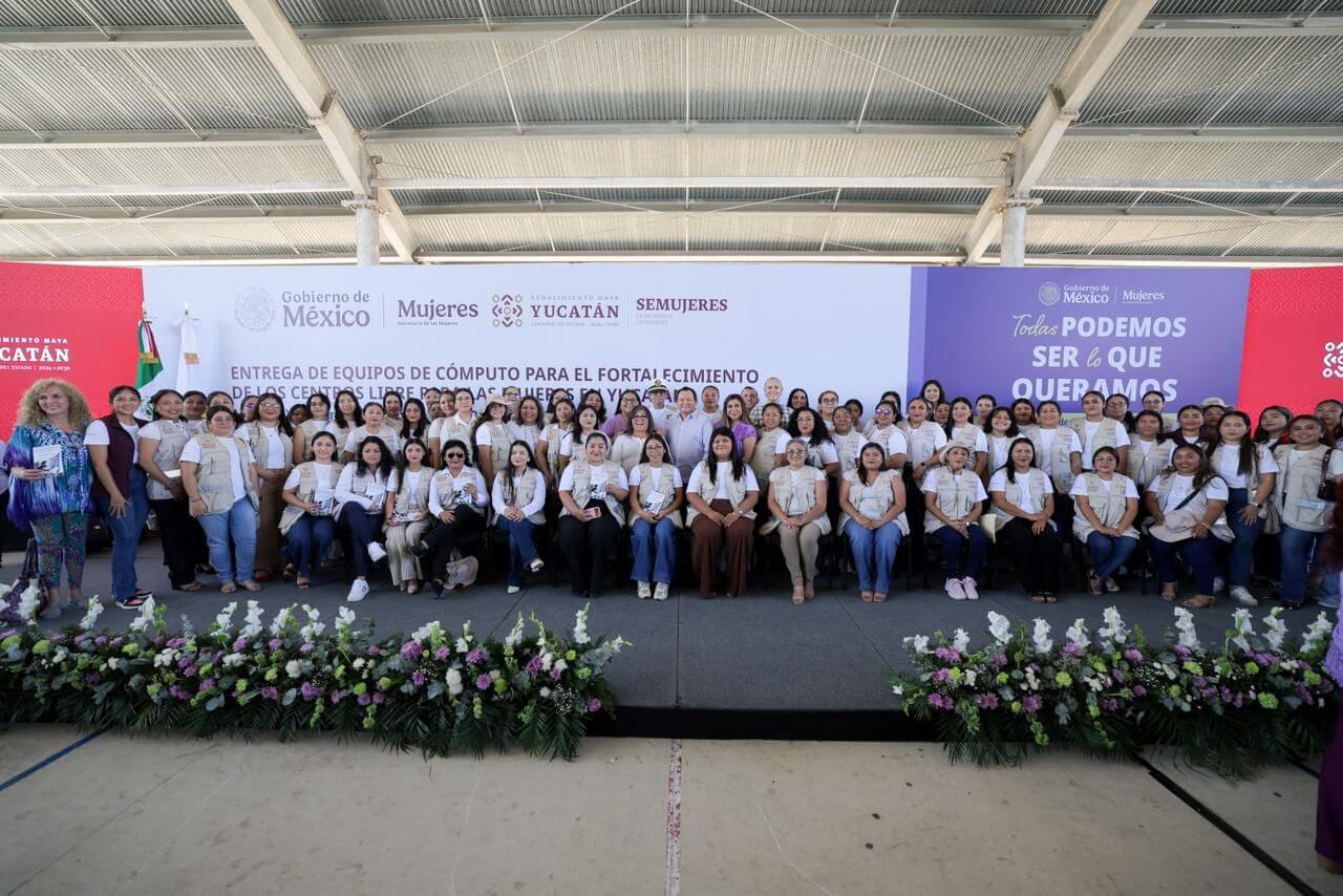 Centros Libre en Yucatán incorporan tecnología para atención a mujeres
