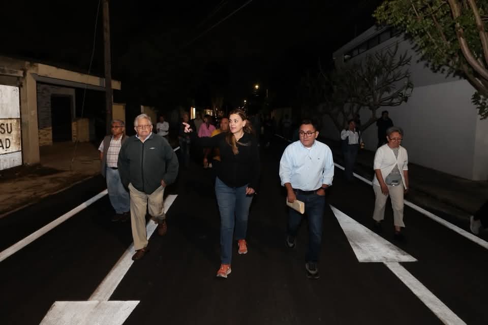 Colonia Maya recibe calles rehabilitadas y sistema pluvial en Mérida