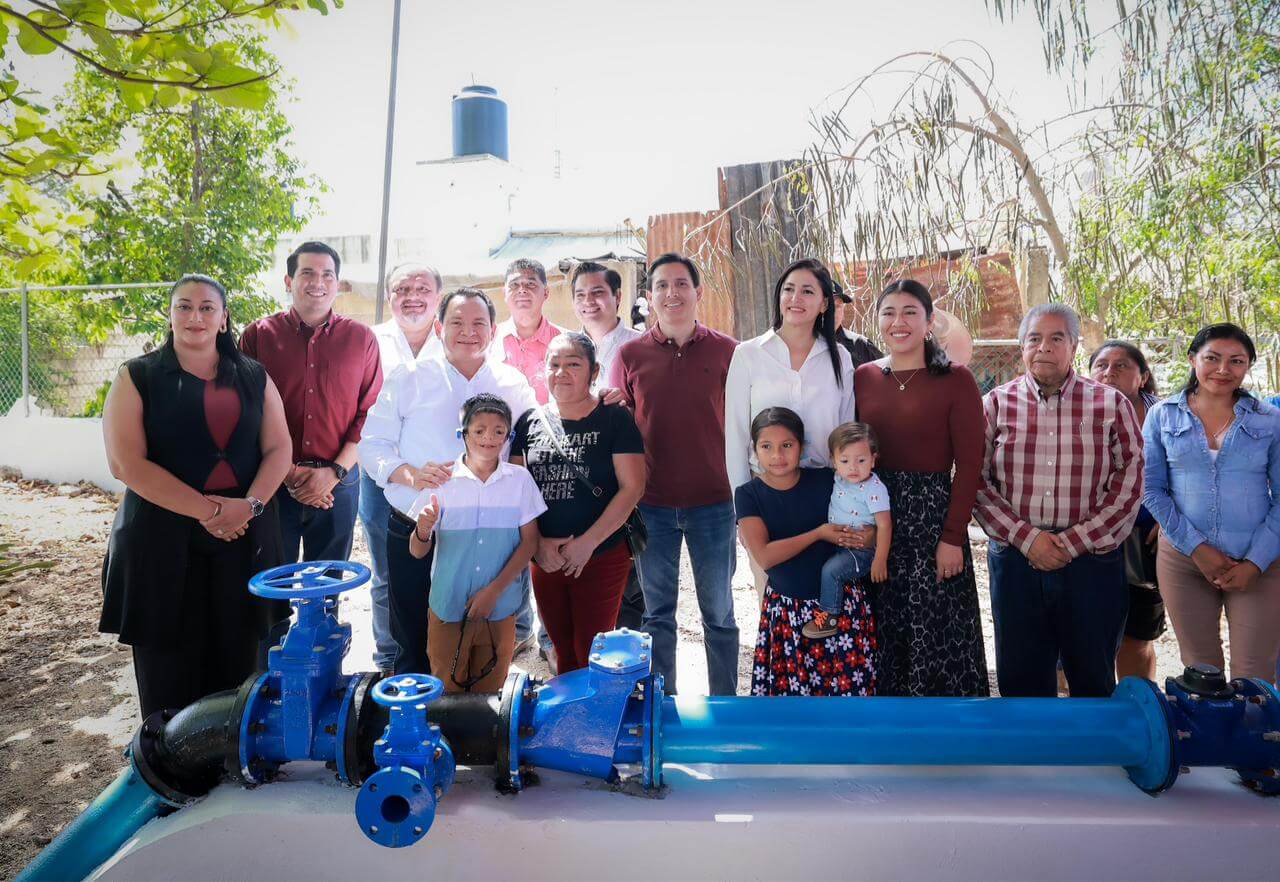 San Antonio Xluch III recibe sistema hidráulico para reforzar suministro de agua