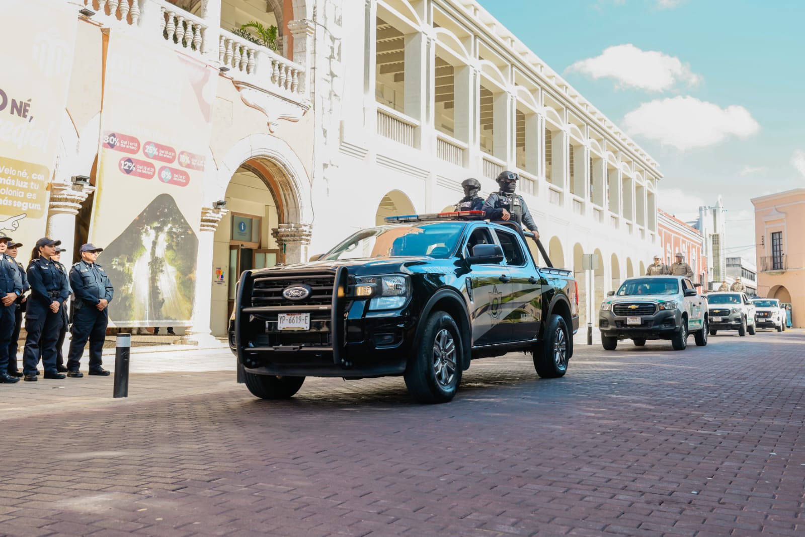 Operativo Semana Santa Segura despliega 250 elementos en Mérida