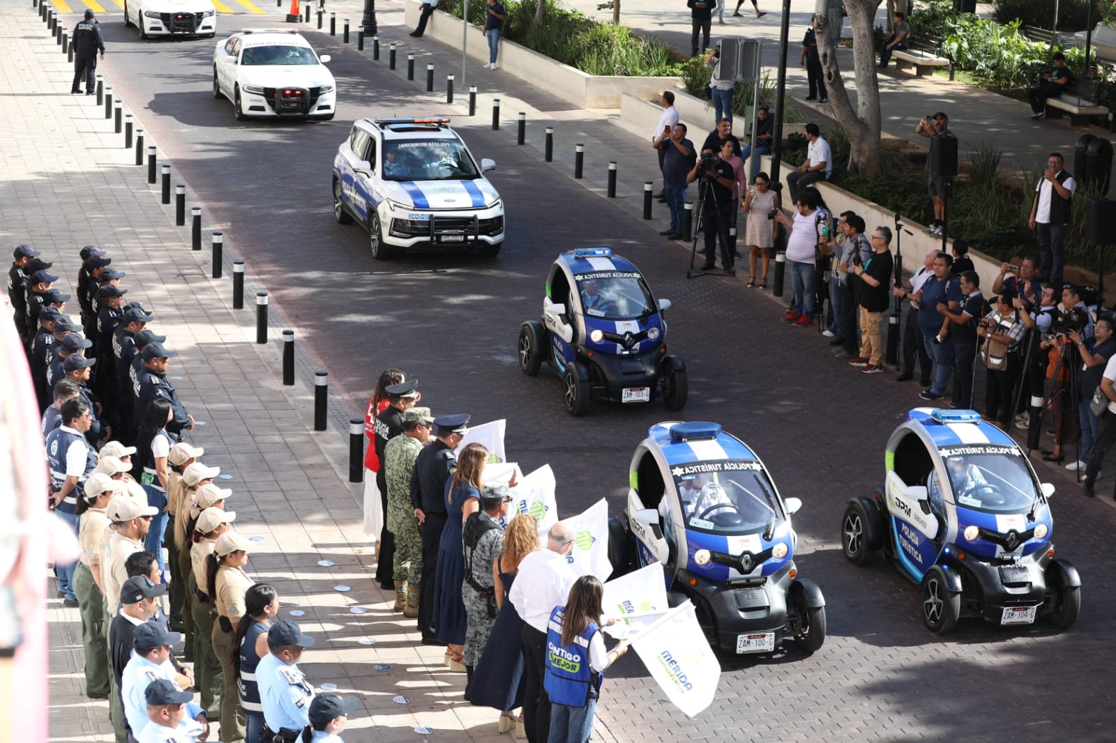 Operativo Semana Santa Segura despliega 250 elementos en Mérida