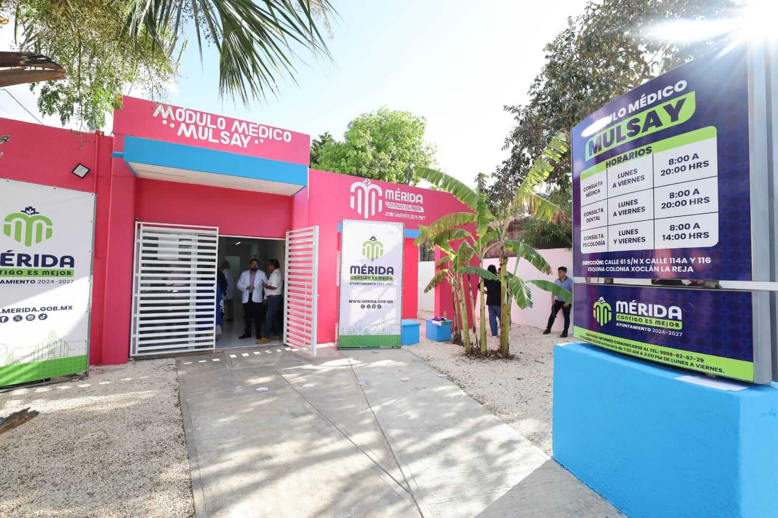 Módulos médicos en Mérida acercan servicios de salud a familias