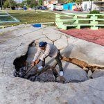 Parque “Viernes Santo” de la colonia Emiliano Zapata Sur es atendido por Ayuntamiento de Mérida tras reporte ciudadano