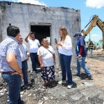 Rehabilitación de casas en Dzununcán avanza en 10 viviendas afectadas