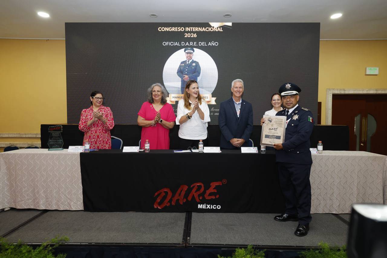 Congreso Internacional DARE inicia en Mérida con enfoque en prevención