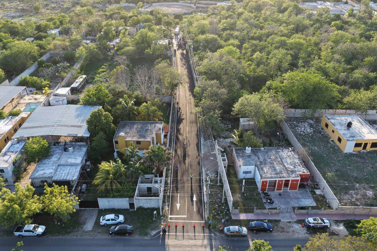 Santa Cruz Palomeque suma 286 metros de calles nuevas