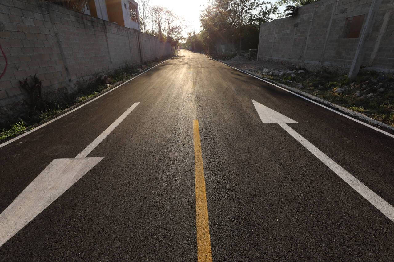 Santa Cruz Palomeque suma 286 metros de calles nuevas