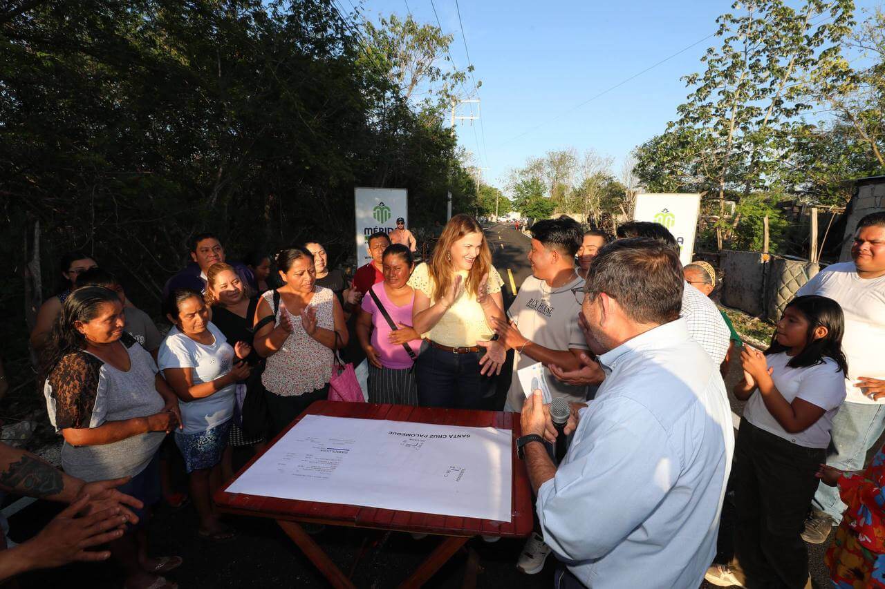 Santa Cruz Palomeque suma 286 metros de calles nuevas