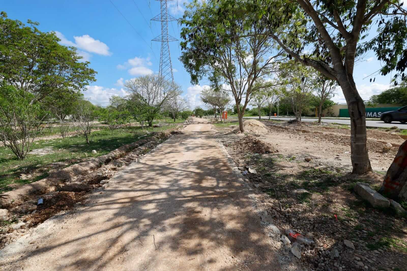 Corredor Verde de Mérida avanza en Ciudad Caucel con senderos y espacios públicos