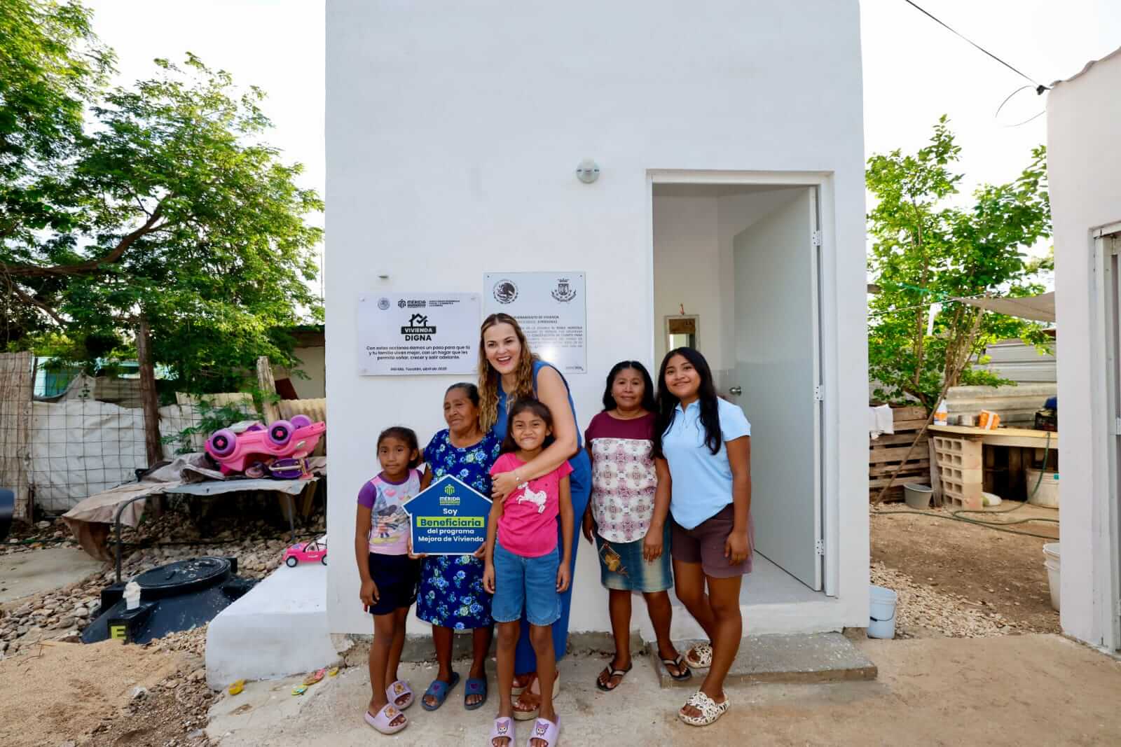 Acciones de vivienda en Mérida avanzan en comisarías del sur