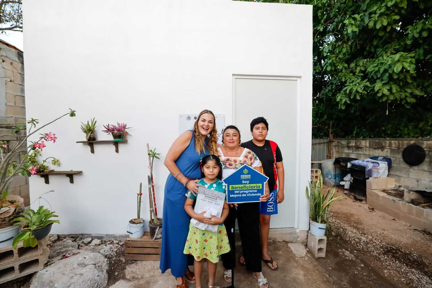 Acciones de vivienda en Mérida avanzan en comisarías del sur