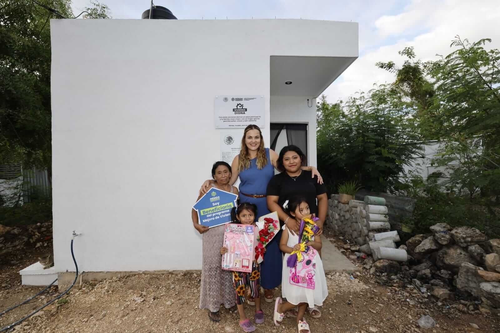 Acciones de vivienda en Mérida avanzan en comisarías del sur