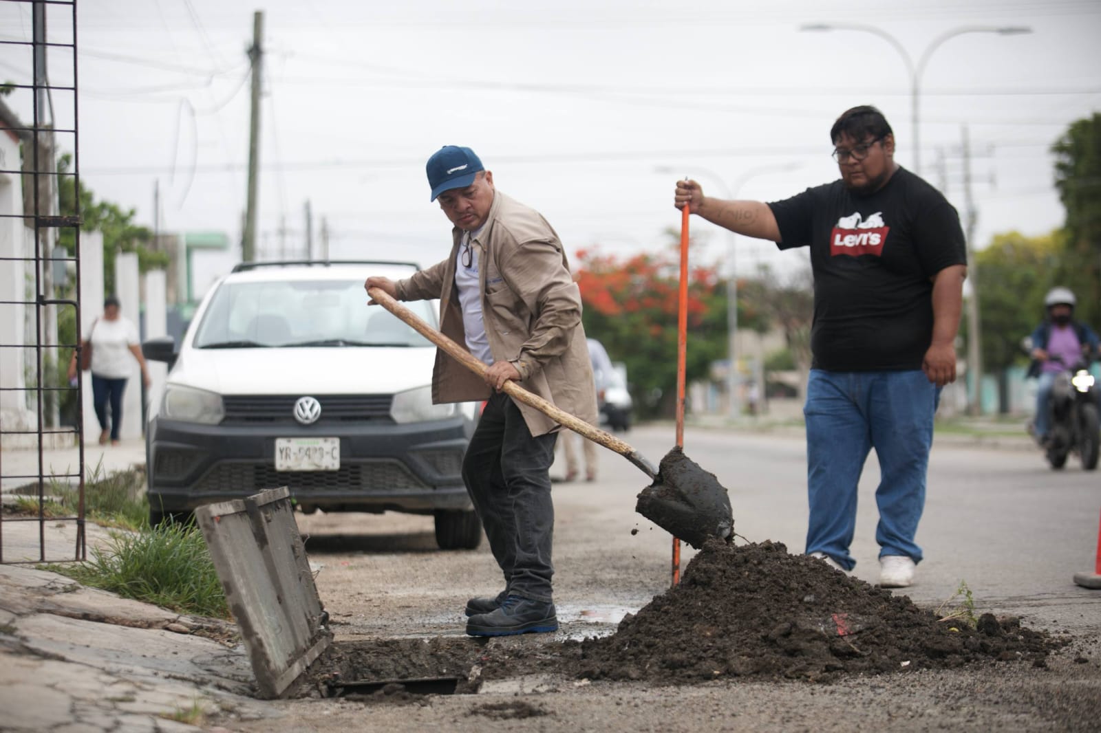 Mantenimiento urbano en Mérida atiende 428 mil baches antes de lluvias