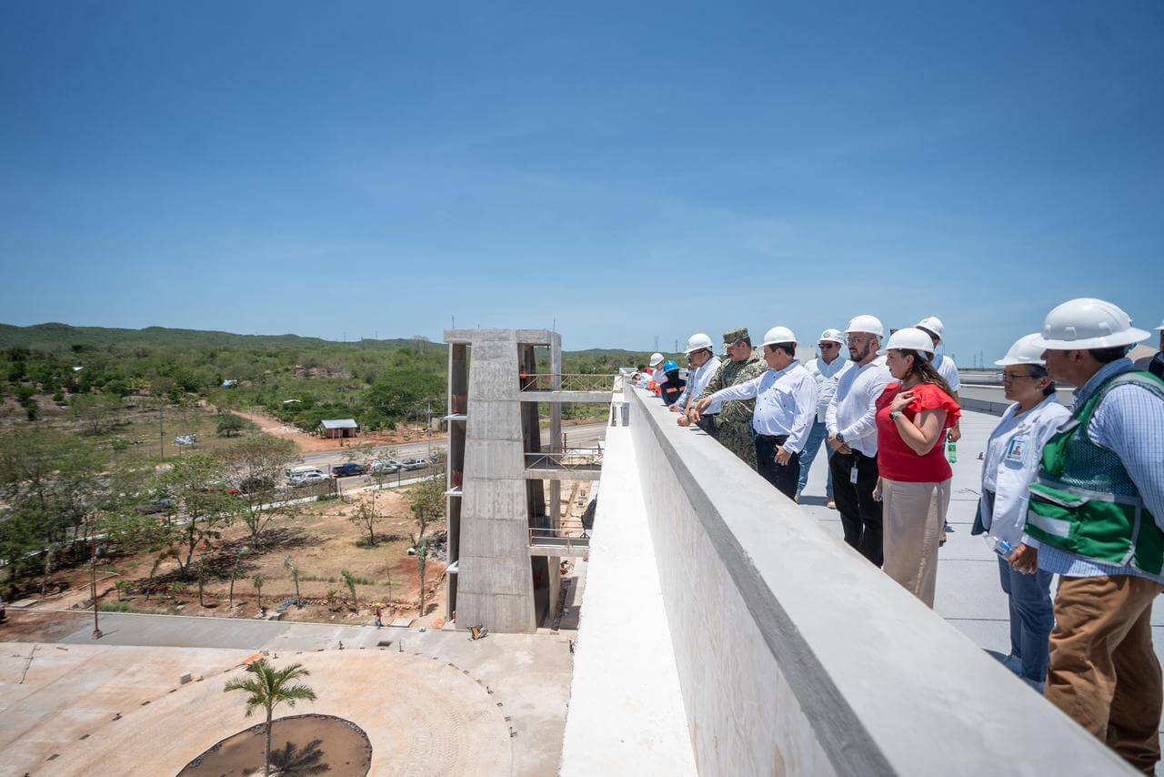 Obras en Ticul avanzan con mercado y hospital del IMSS