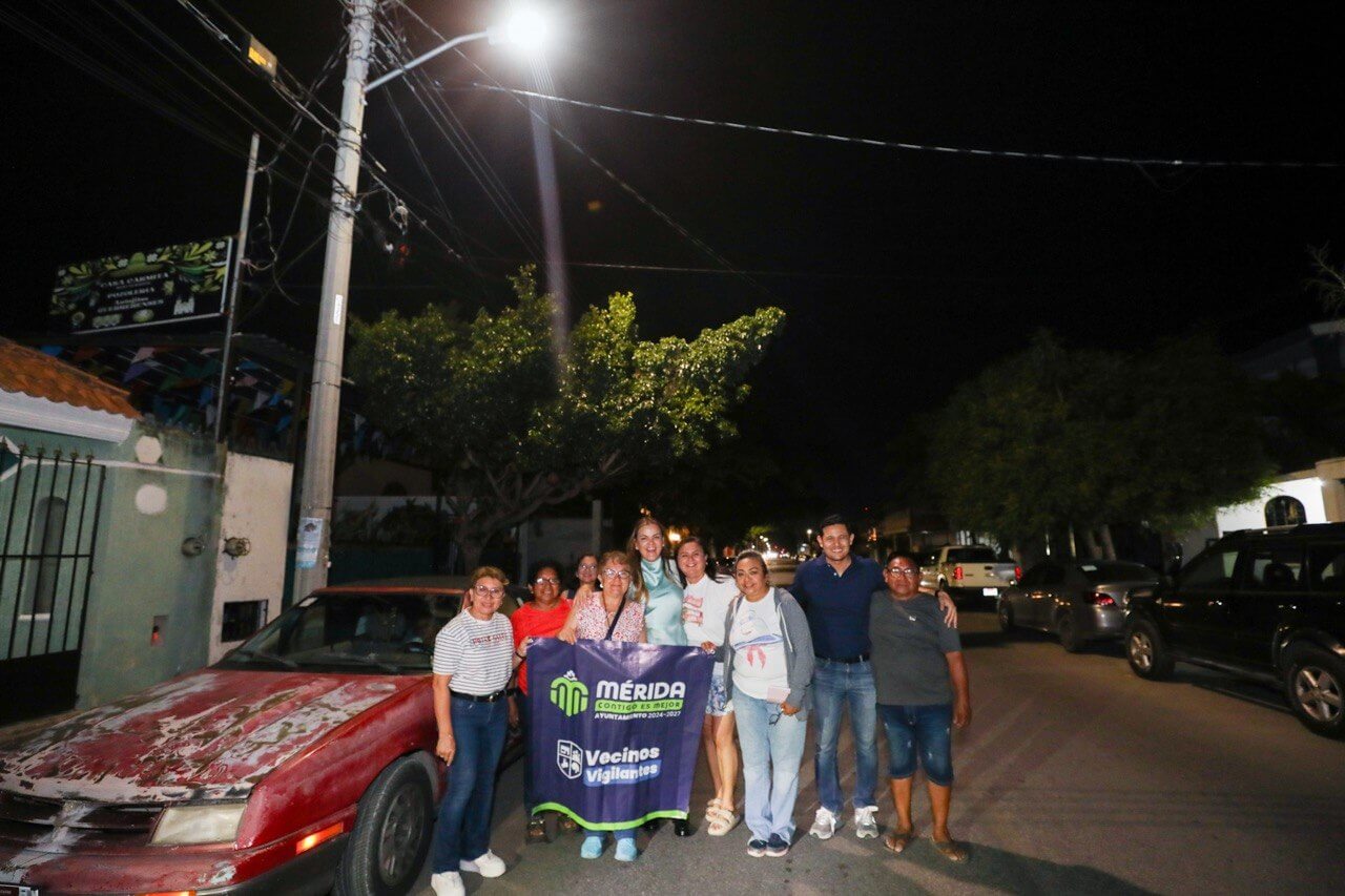 Iluminación LED en Mérida llegará a 80 mil lámparas este año