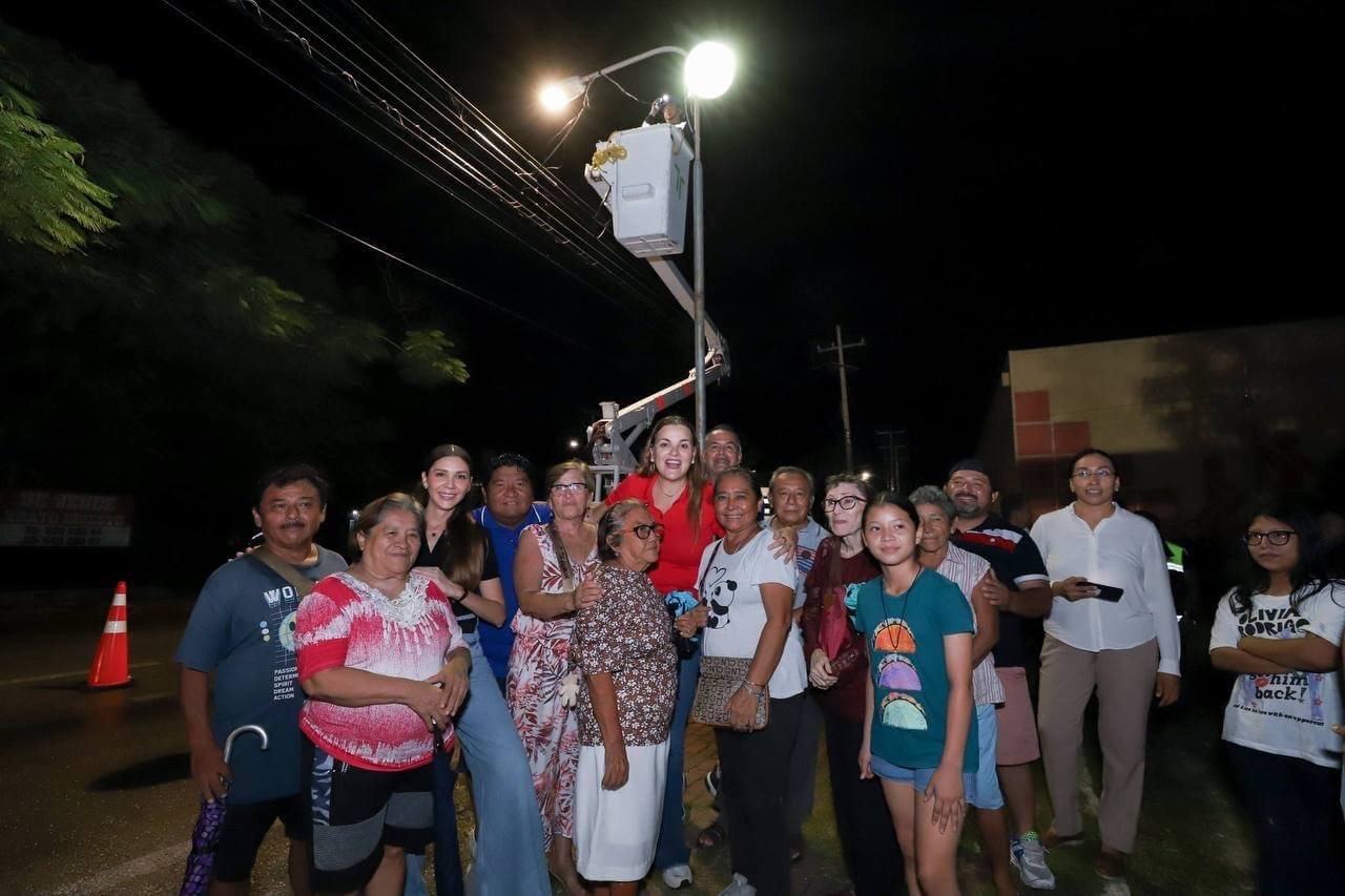 Iluminación LED en Mérida llegará a 80 mil lámparas este año