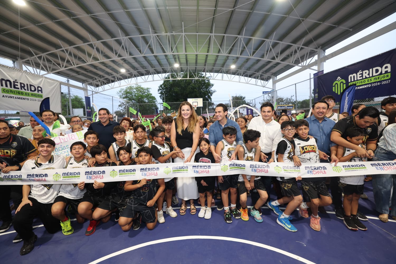 Colonia Mercedes Barrera obtiene nuevo domo mediante participación ciudadana