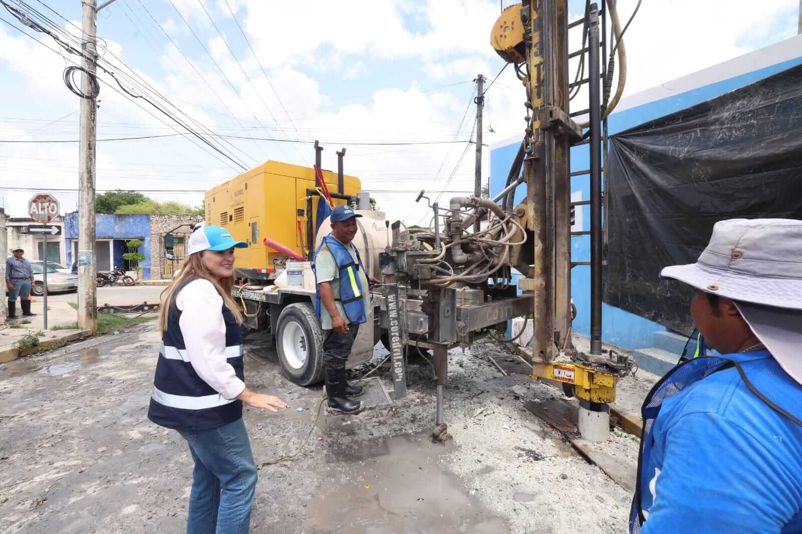 Contingencia por lluvias impulsa construcción de 120 pozos en Mérida