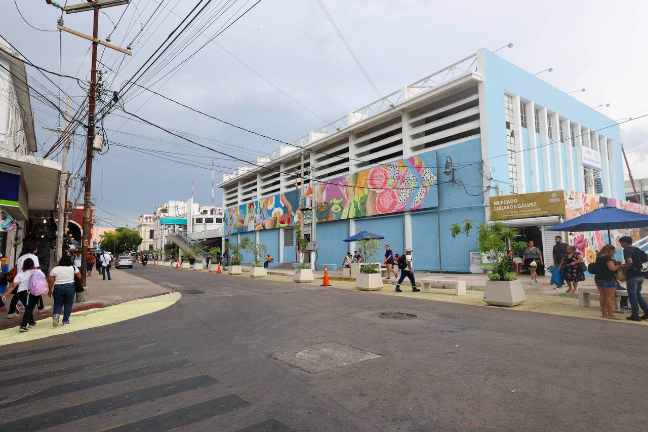 Renovación del Mercado Lucas de Gálvez mejora infraestructura para locatarios y visitantes