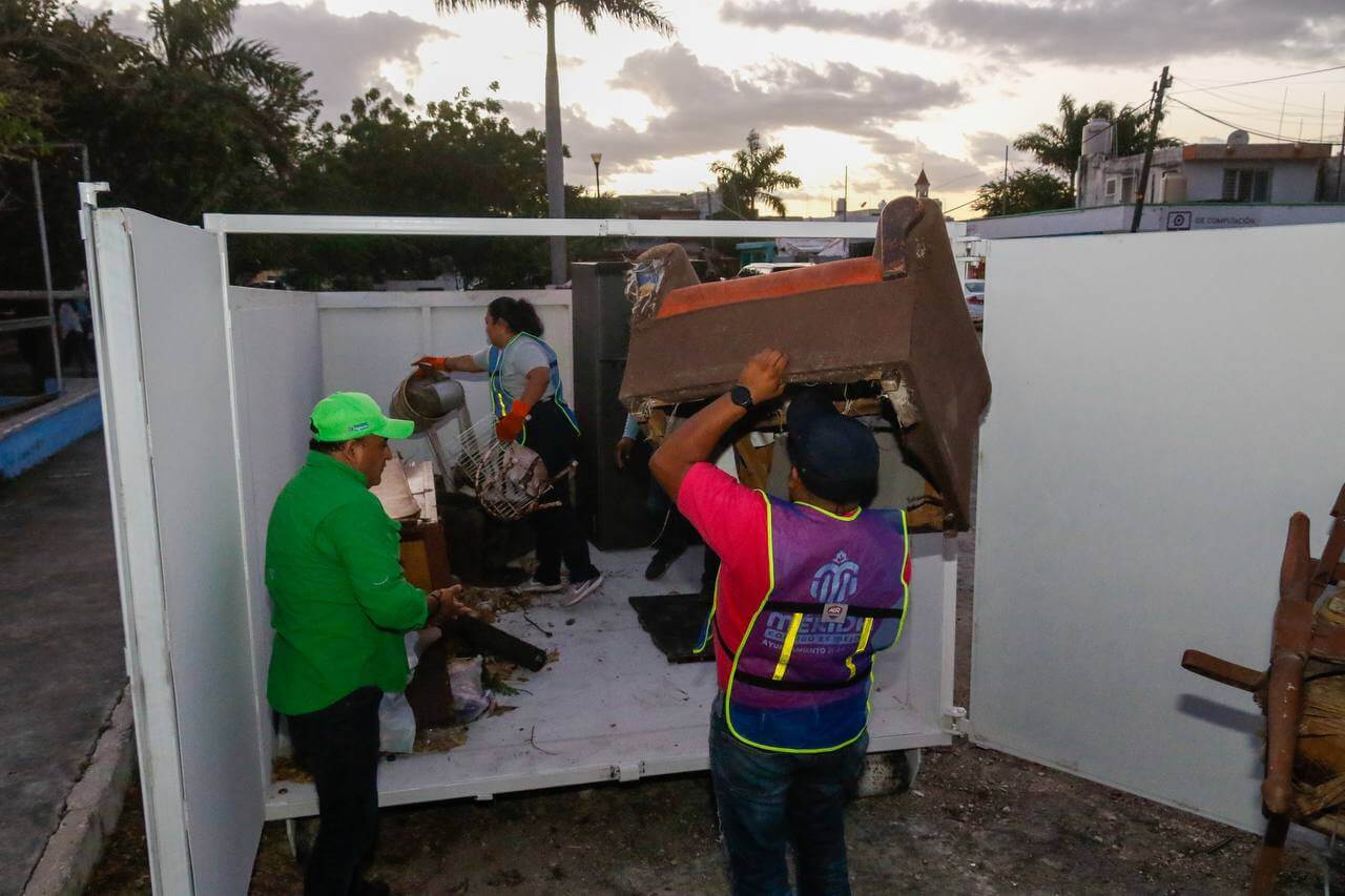Puntos Mérida Limpia ampliarán cobertura para prevenir inundaciones