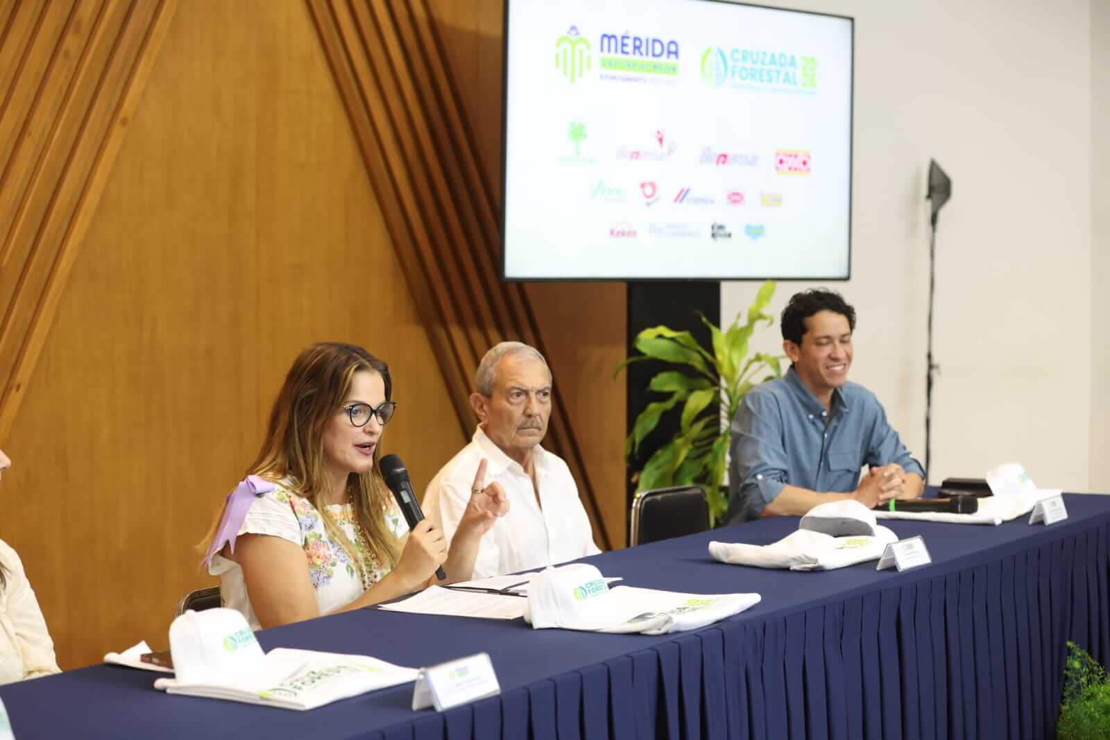 Cruzada forestal 2026 sembrará 8 mil 500 árboles en Mérida