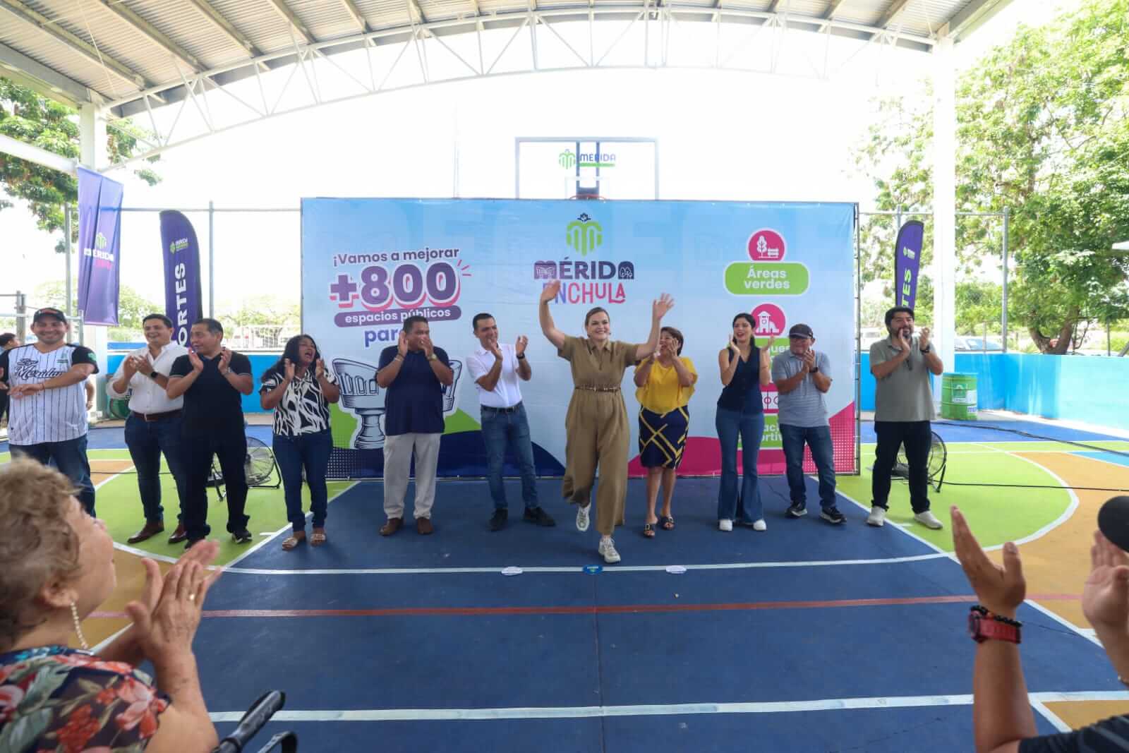 Unidad Deportiva Morelos recibe nuevo domo y rehabilitación integral