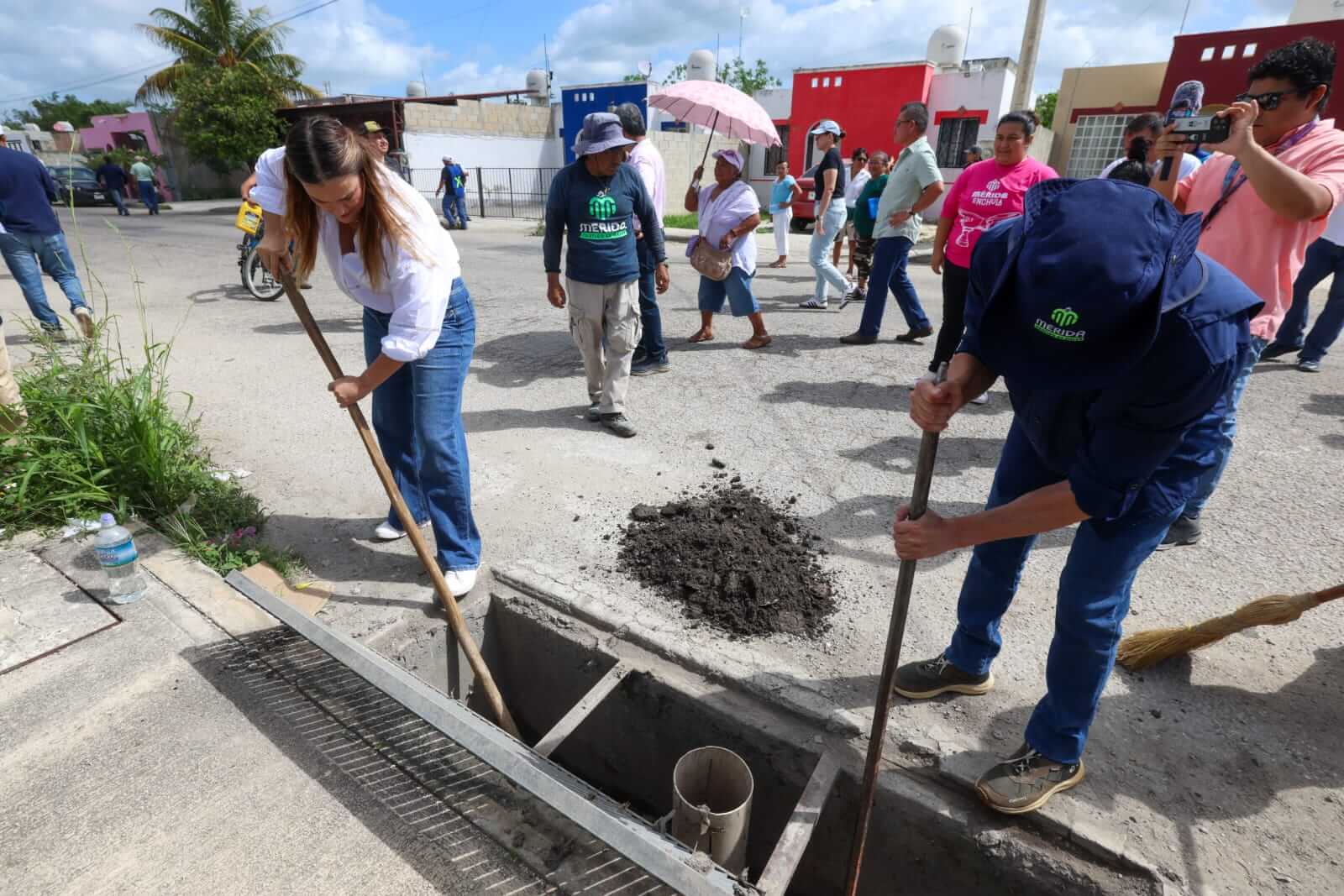 Ciudad Caucel avanza con limpieza y atención de reportes urbanos