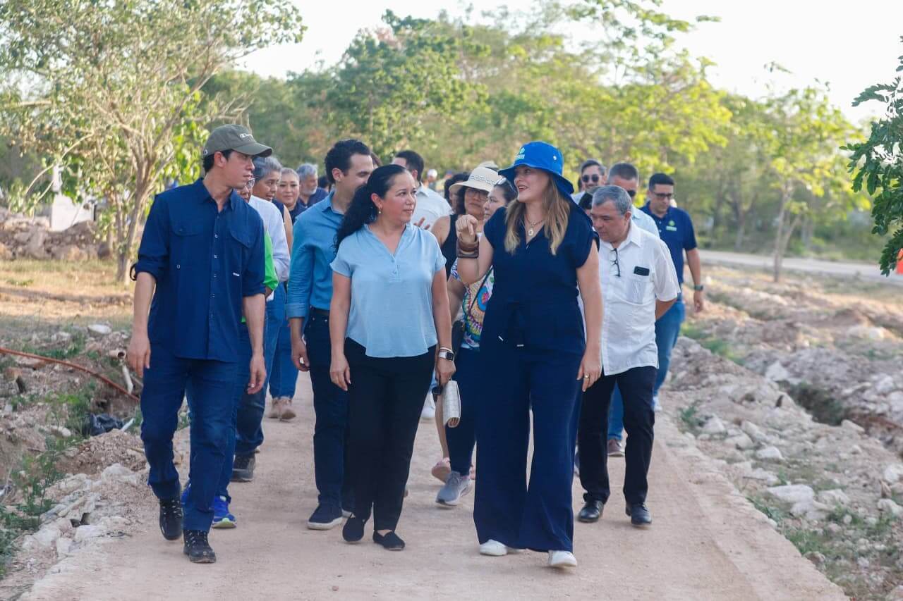 Corredor Verde de Ciudad Caucel alcanza 90% de avance en Mérida