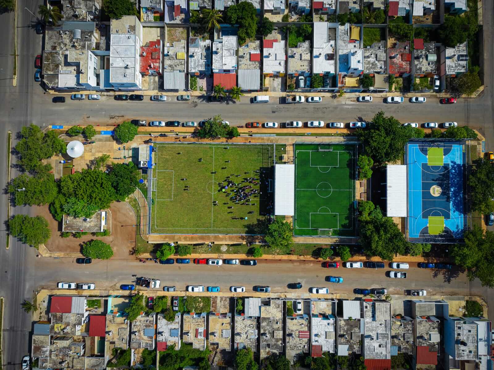 Parque Los Almendros Caucel estrena obras con Presupuesto Participativo