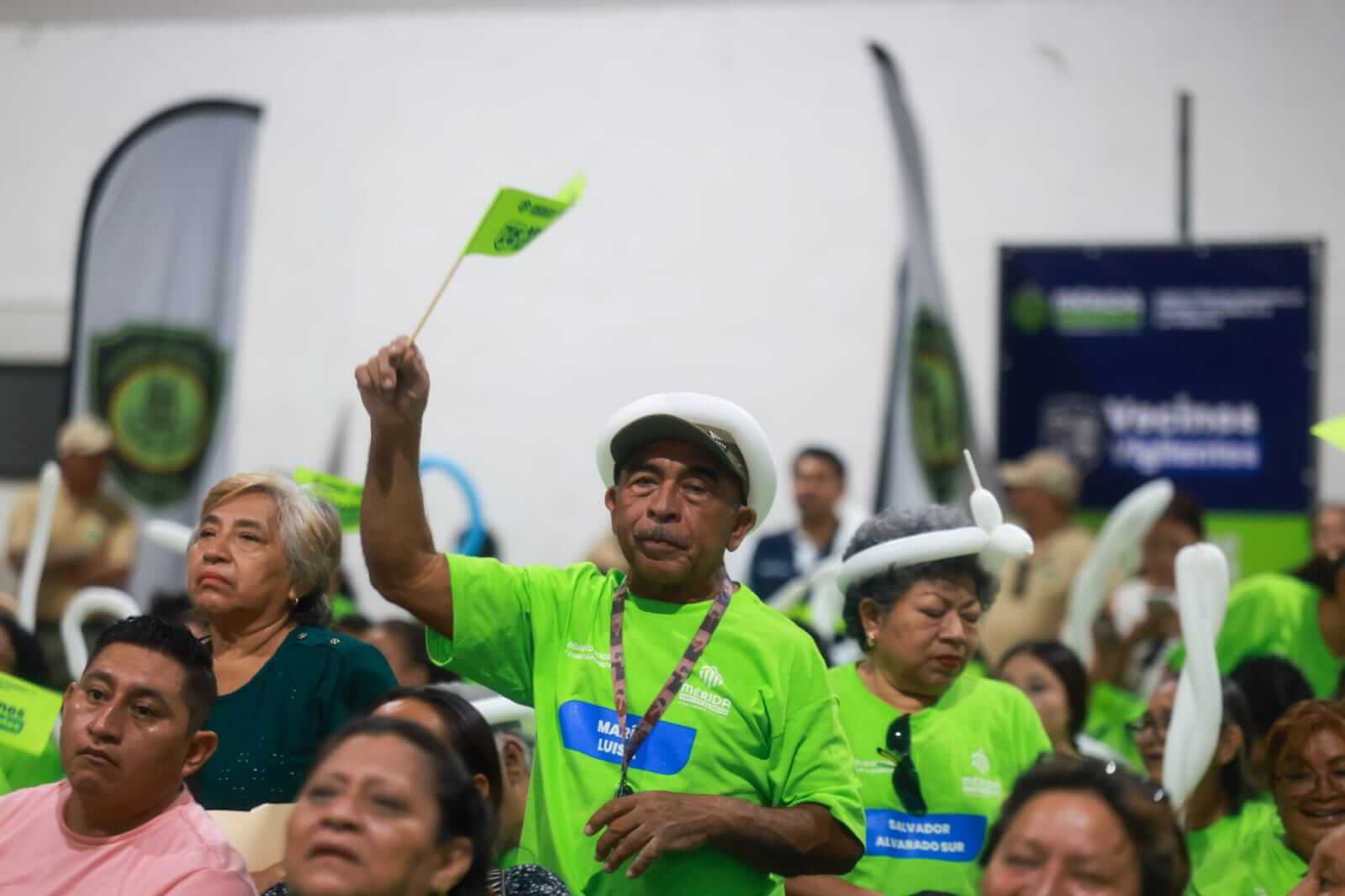 Participación ciudadana en Mérida reúne a 900 vecinos en encuentro comunitario