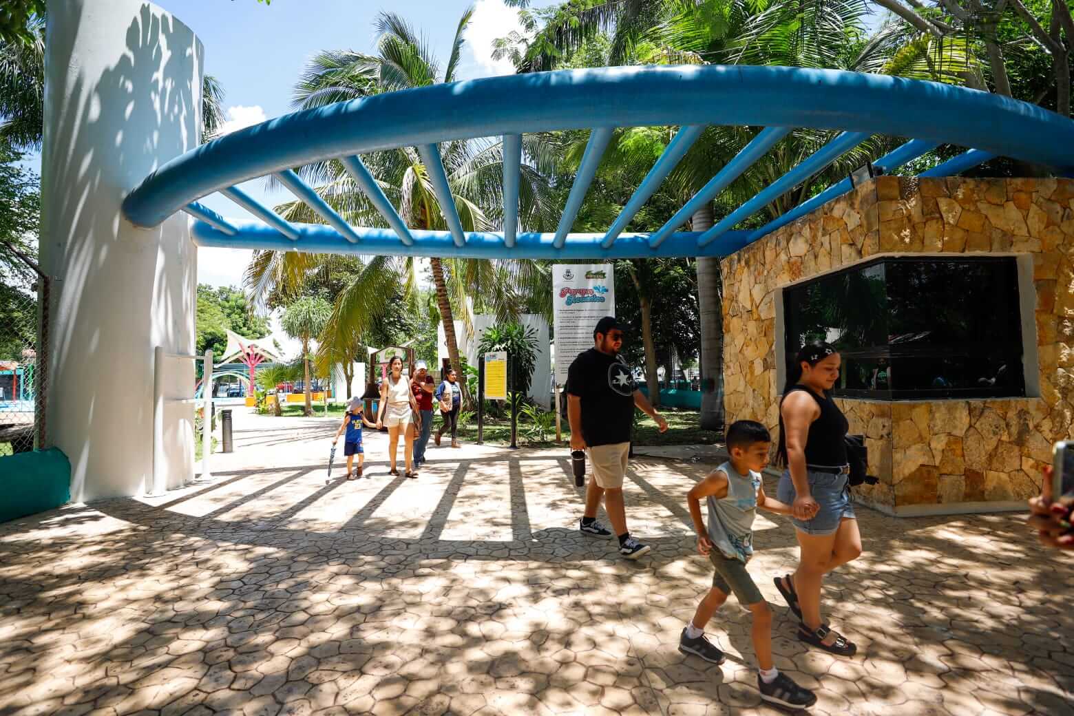 Parque Acuático Animaya mantiene actividades durante vacaciones en Mérida