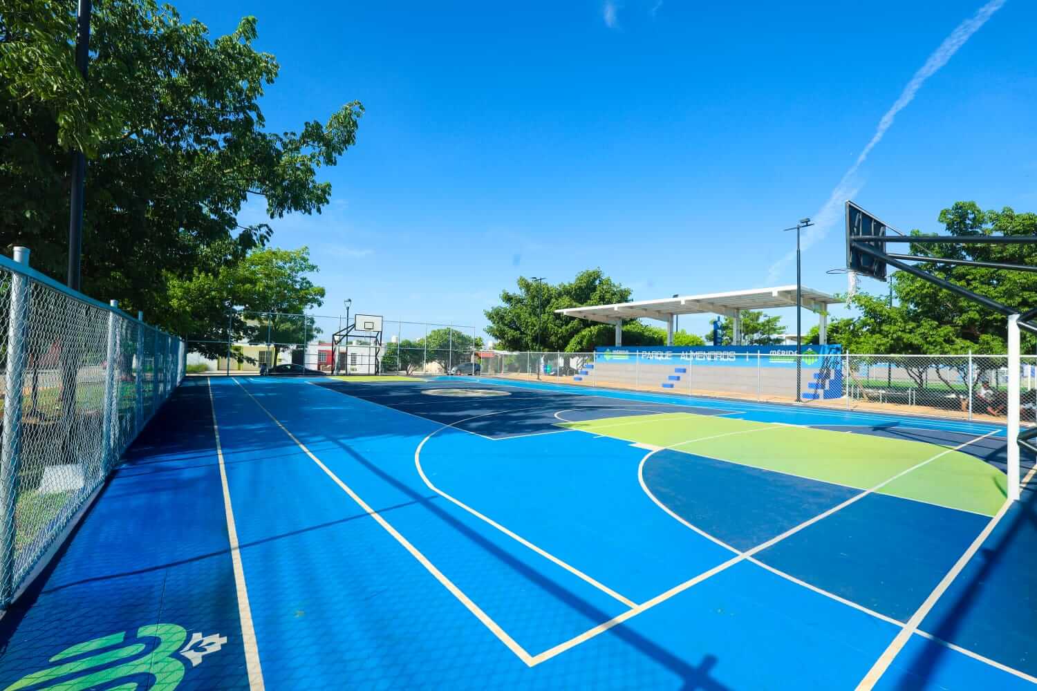 Parque Los Almendros Caucel estrena obras con Presupuesto Participativo