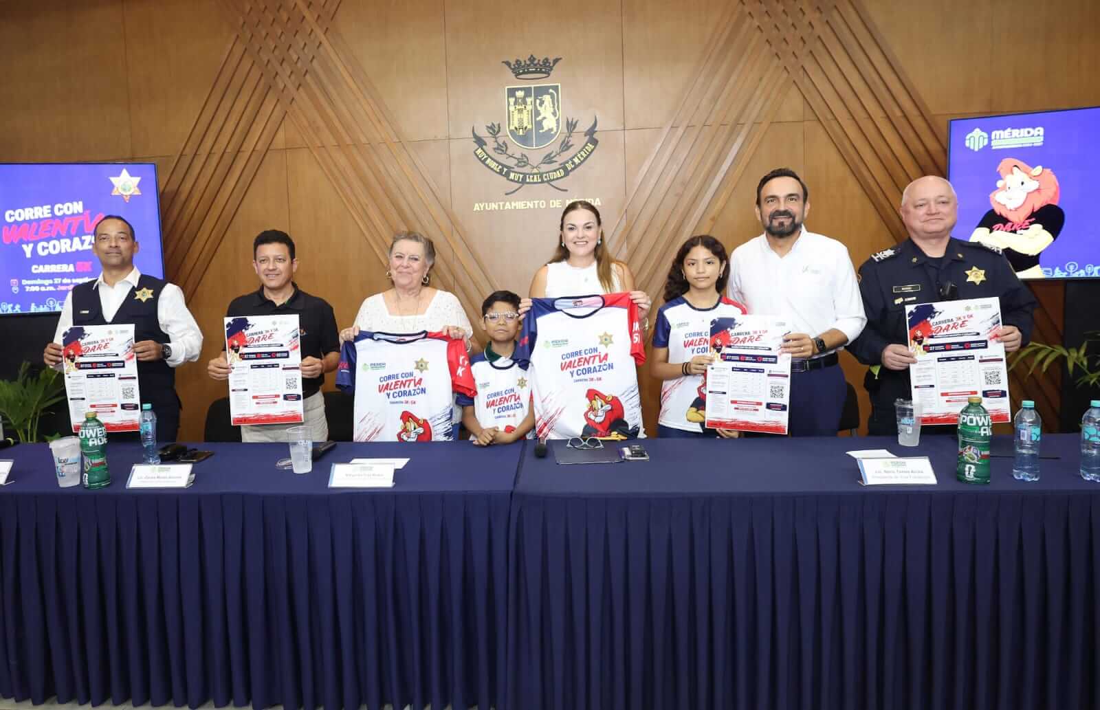 Carrera DARE 2026 reunirá a mil 500 participantes en Mérida