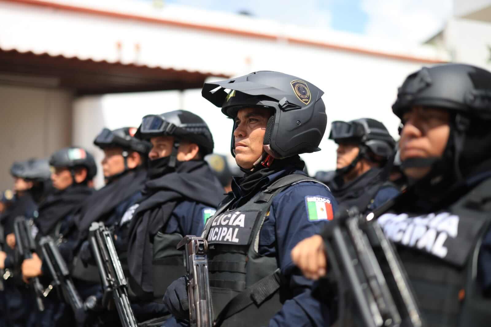 Policía Municipal de Mérida participa en operativo por fiestas patrias