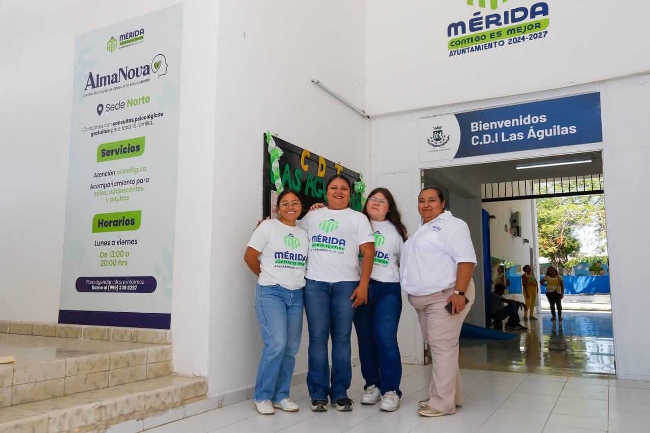 Salud mental en Mérida amplía horarios de atención en AlmaNova