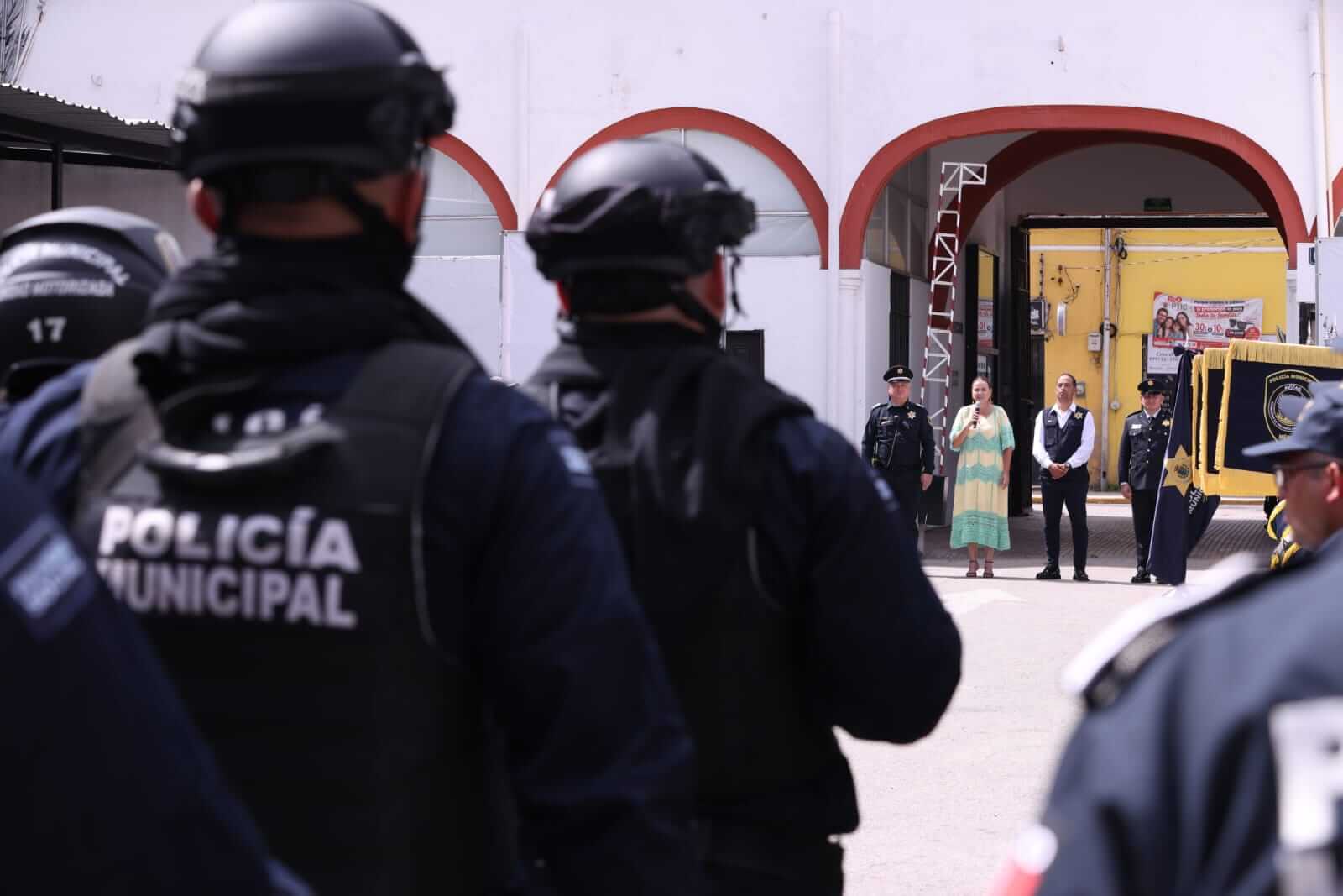 Policía Municipal de Mérida participa en operativo por fiestas patrias